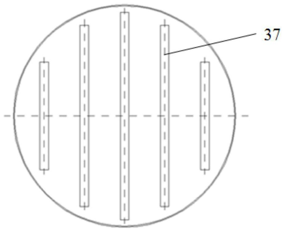 An anoxic fluidized bed device for high concentration nitrate nitrogen wastewater treatment