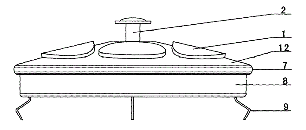 Anti-overflow teapot lid with pressure relief barrel