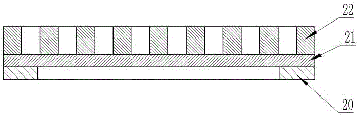 Transmission type flat response soft X-ray radiation flux measuring device