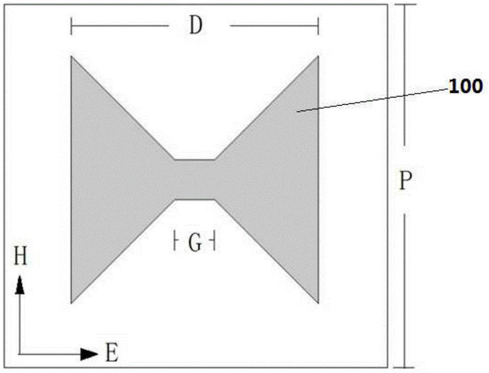 Tunable nanometer antenna and preparation method thereof