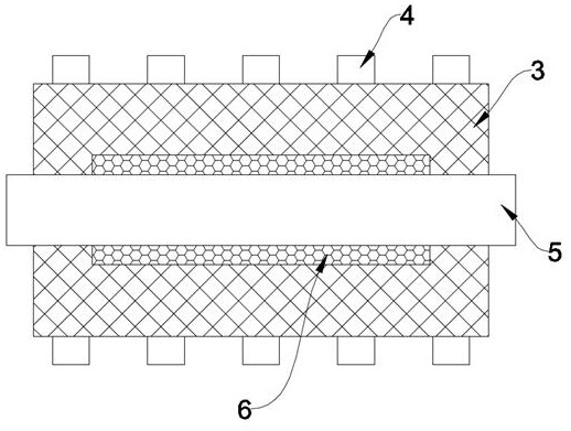 Construction waste recovery device with classification function