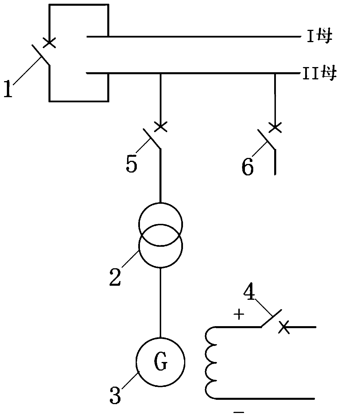 Relay protection method for protecting transformer from being damaged by flashover of circuit breaker