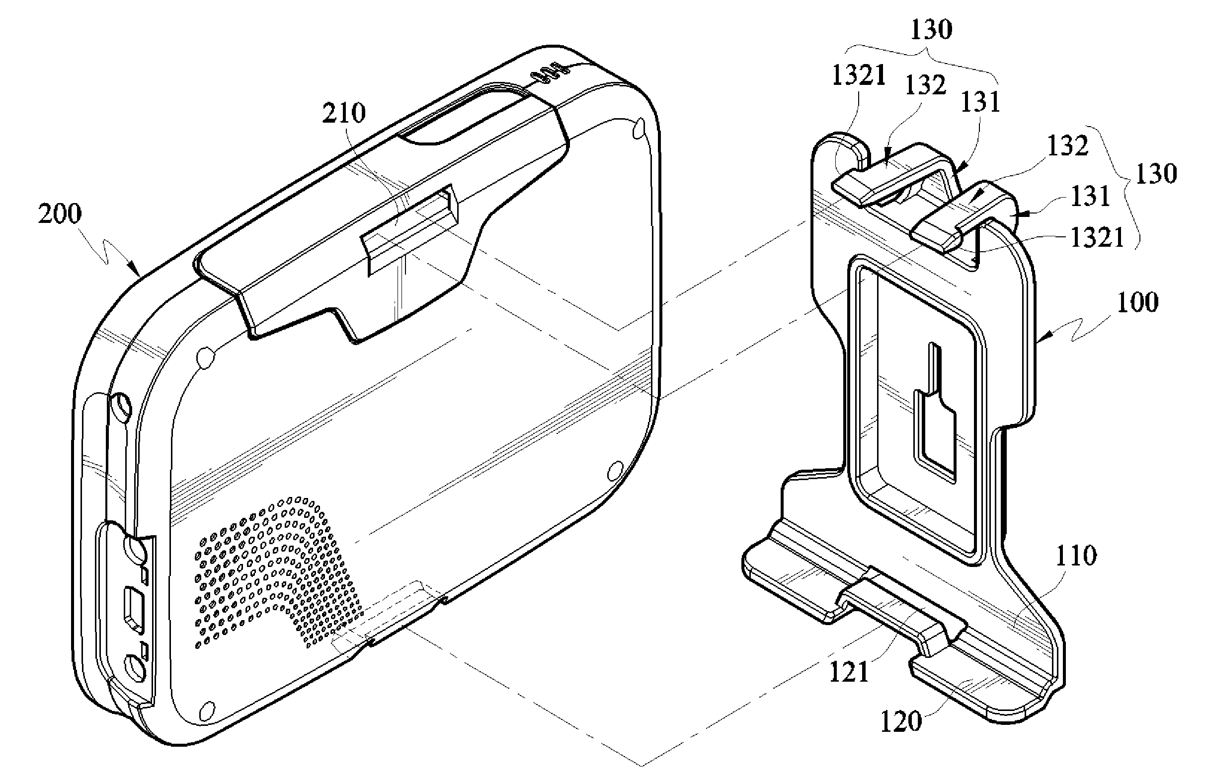 Holder for electronic device