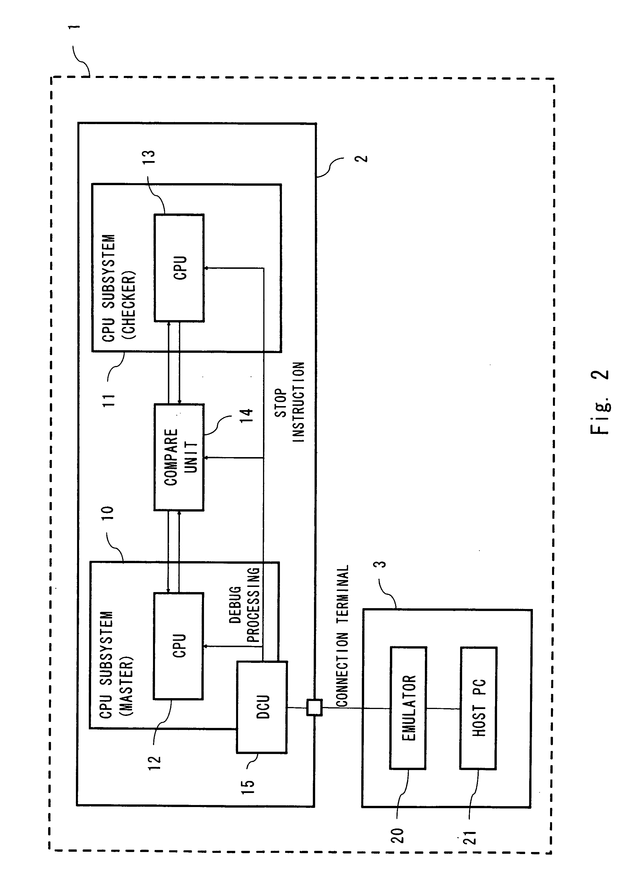 Debugging system, debugging method, debugging control method, and debugging control program