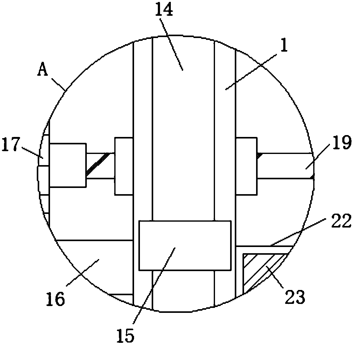 Traffic sign cleaning device for dusty regions