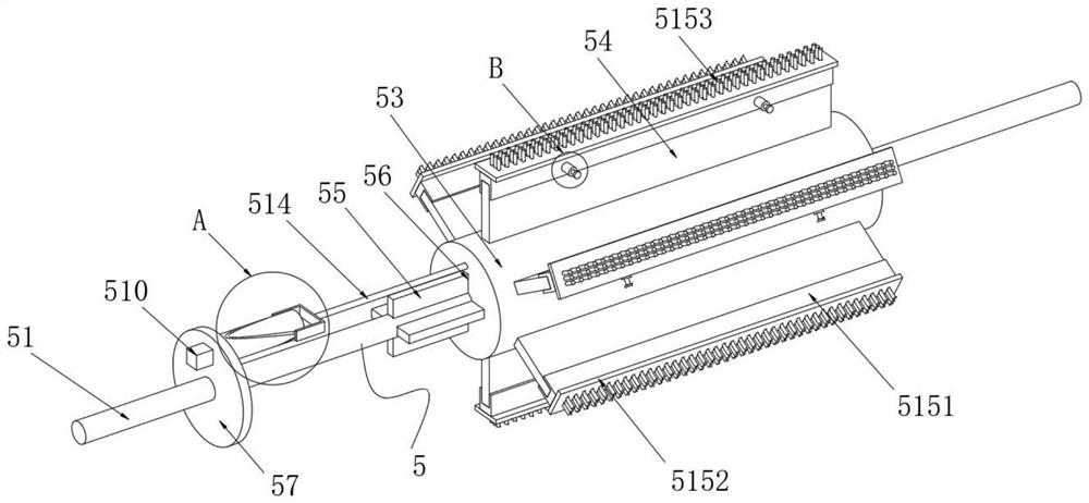 Desizing, scouring and bleaching one-bath process system and method for pure cotton woven fabric short-process pretreatment