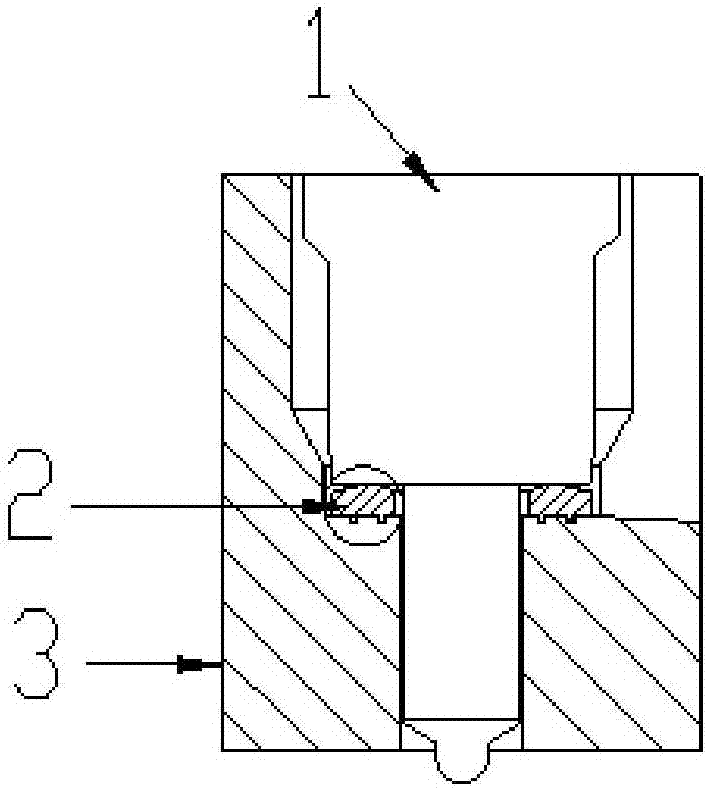 Gasket for fuel injector of internal combustion engine