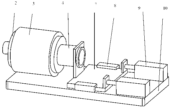 Acoustic characteristic detection device of forming material under state of controllable change of temperature and pressure