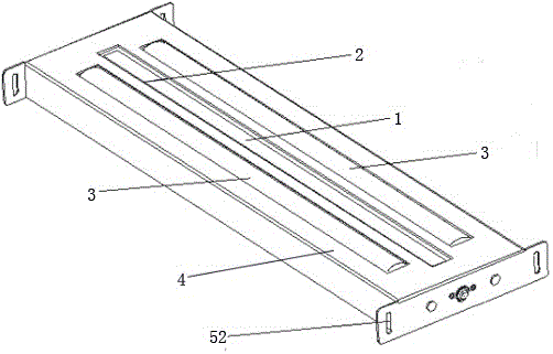 Device for automatically counting express items on conveyor