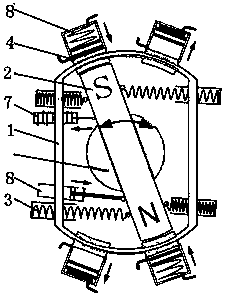 Permanent magnet power device