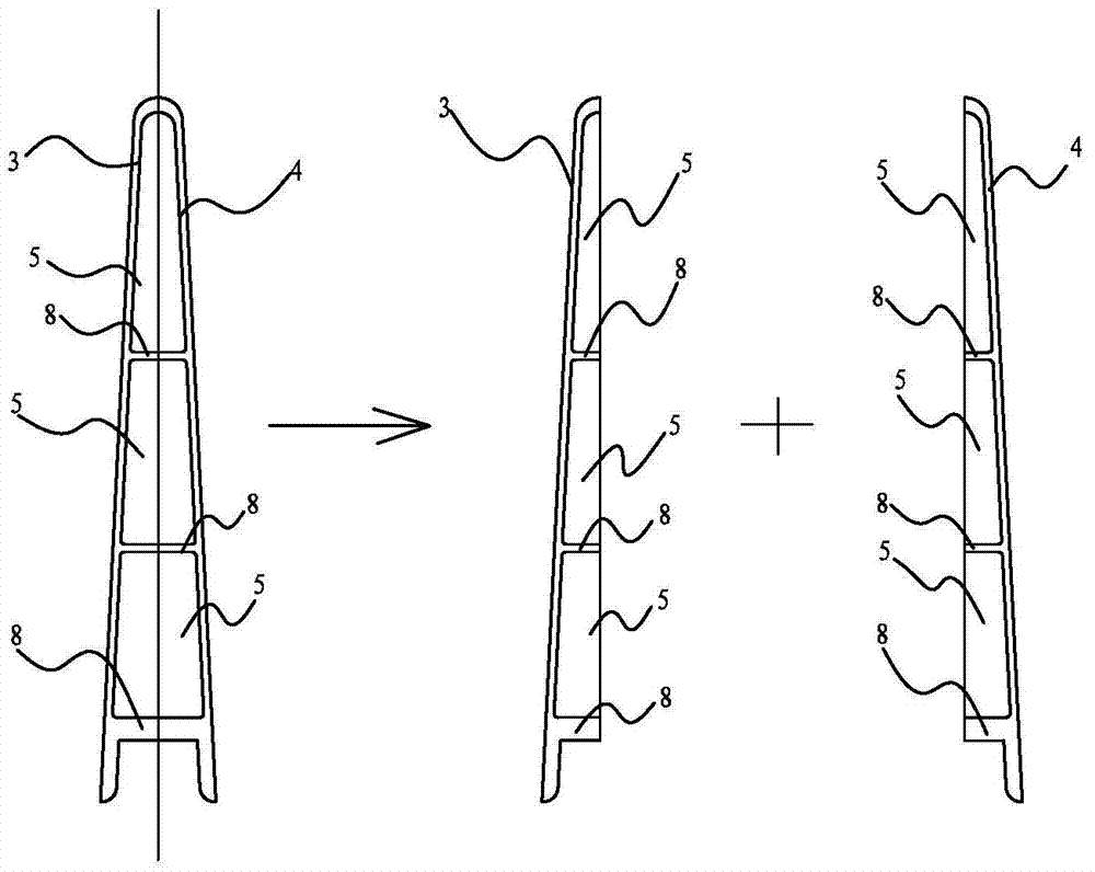 Method for manufacturing titanium alloy straightener blade