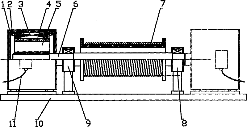 Permanent magnet synchronous motor for hoisting mechanism of direct-drive crane