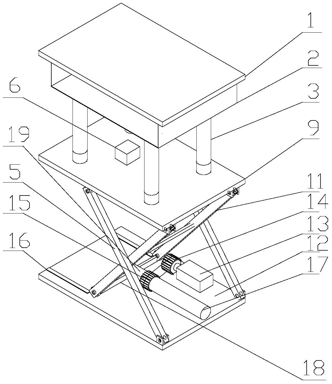 Modularized classroom floor