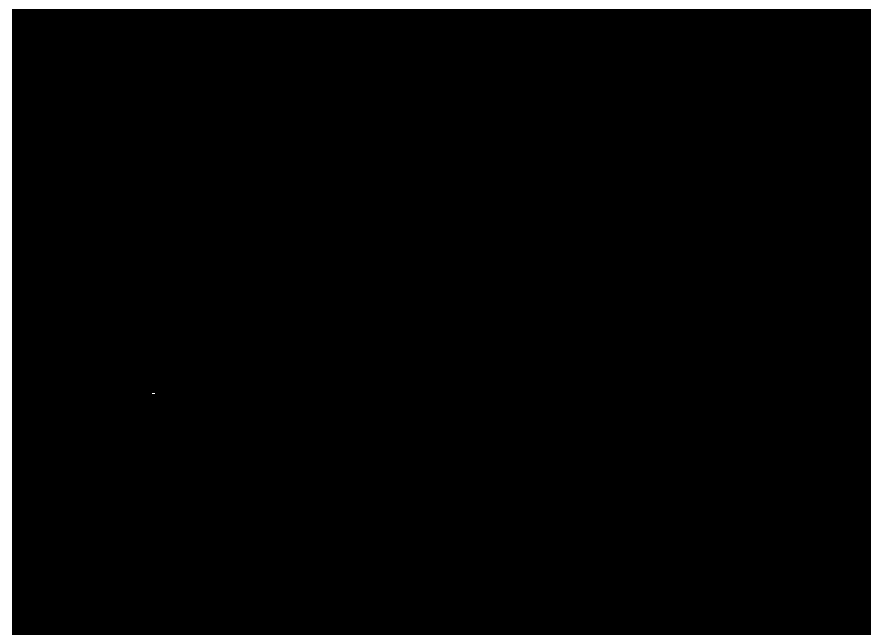 Ground laser radar reflection intensity image generation method based on central projection