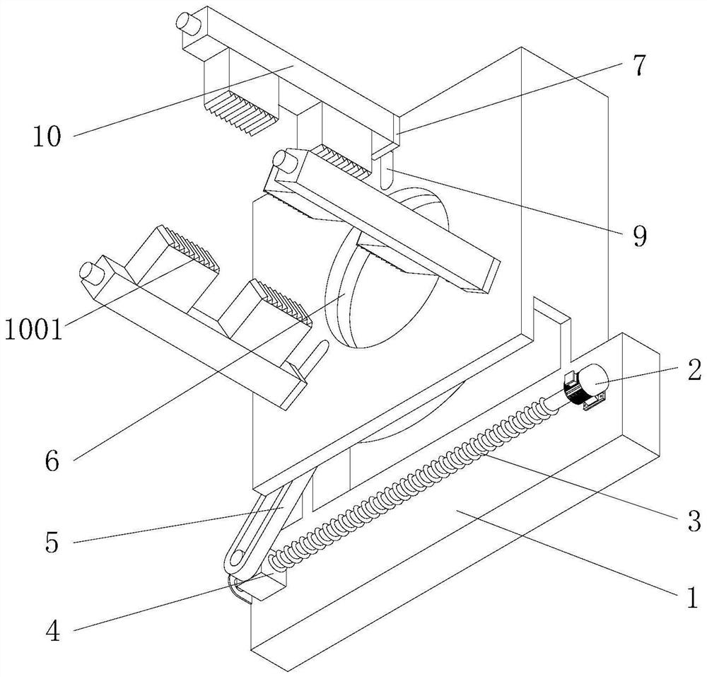 Bundling and fixing device for multiple cable bundles