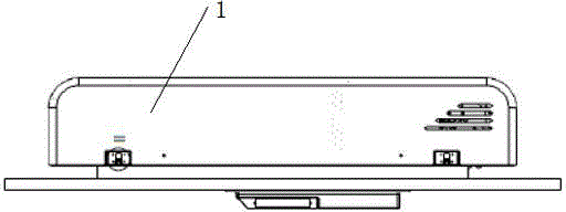 Overhead alternating-current air conditioner of locomotive and working method thereof