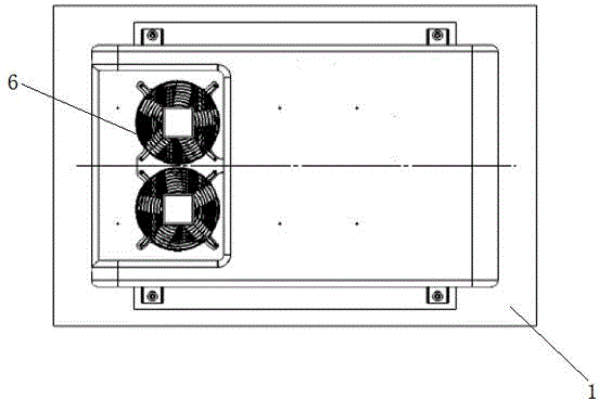 Overhead alternating-current air conditioner of locomotive and working method thereof