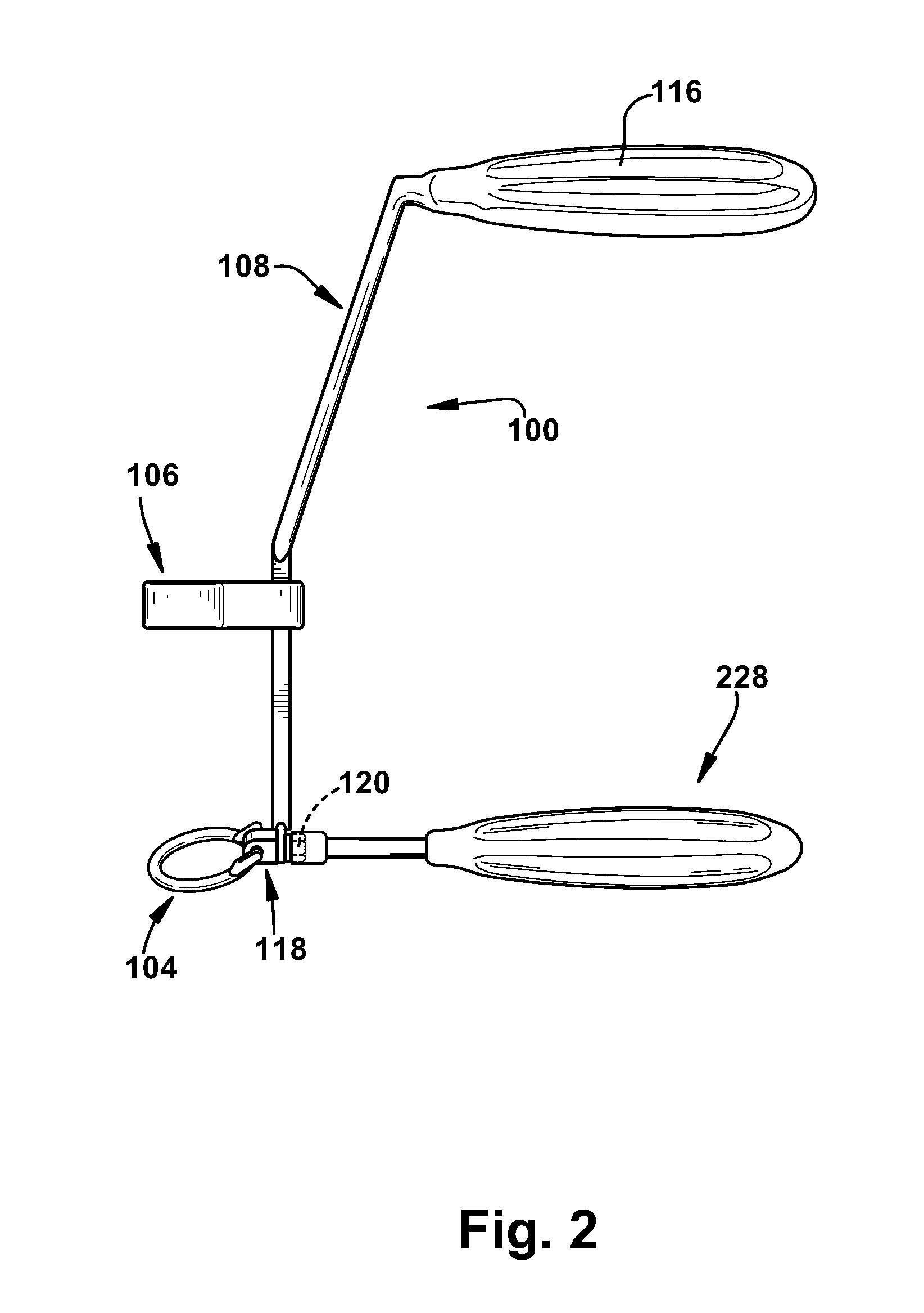 Method and apparatus for insertion of an elongate pin into a surface