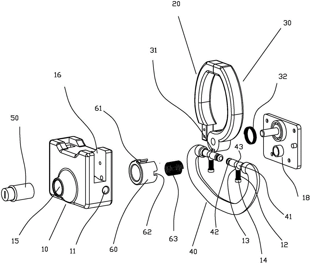 Single-cylinder double-safety lock