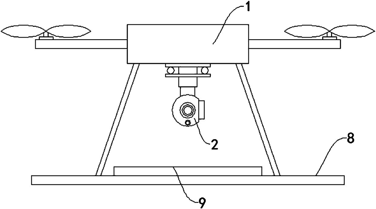 A system and method for monitoring the vital signs of personnel based on drones