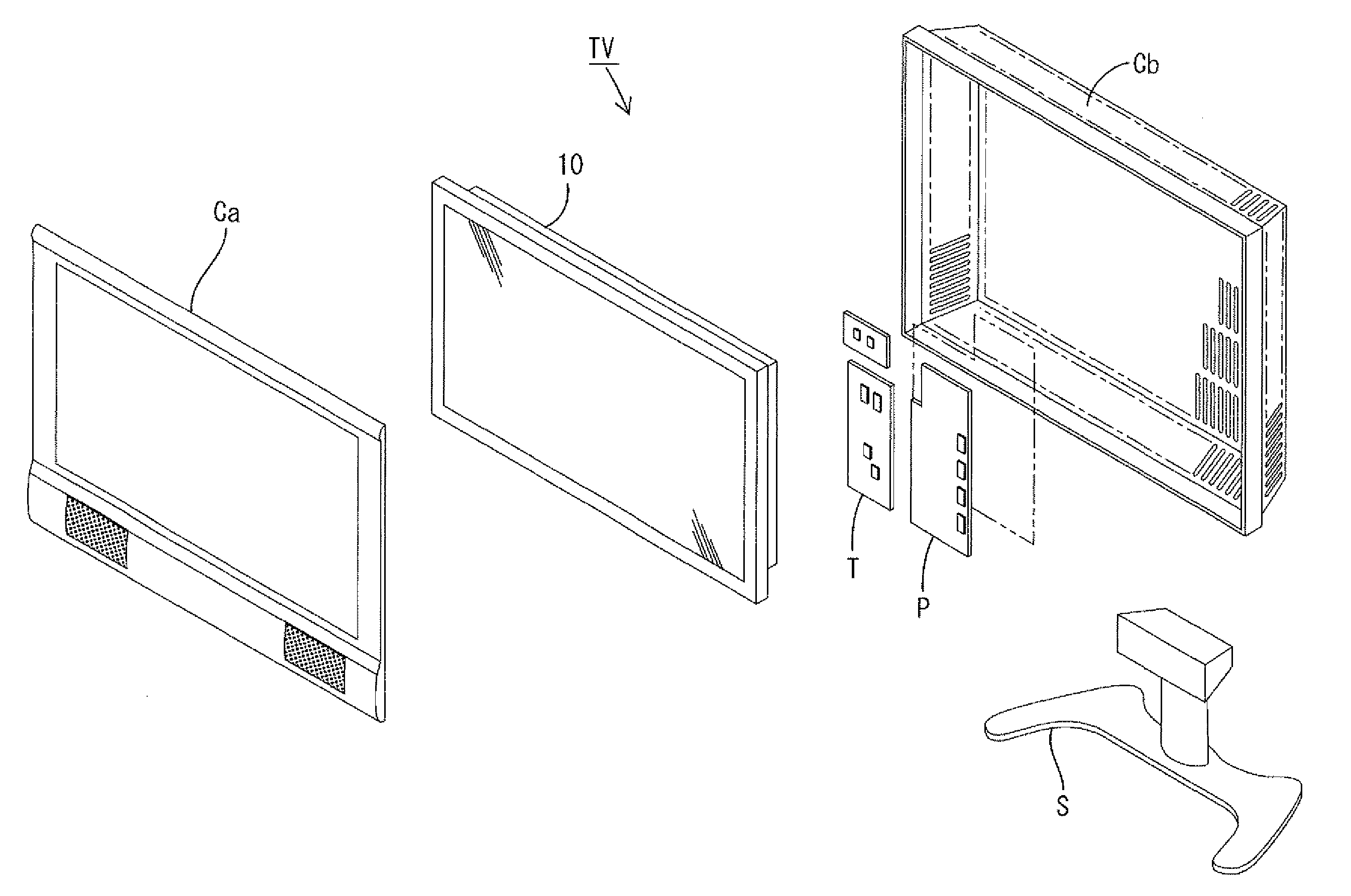 Display device and television receiver