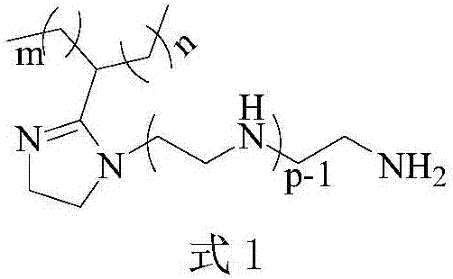 Branched-chain long-chain fatty acid base imidazoline extraction agent and preparing method and application thereof