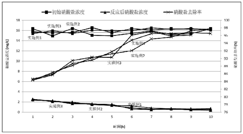 Method and reactor for synchronously removing heavy metals and nitrates in mine wastewater