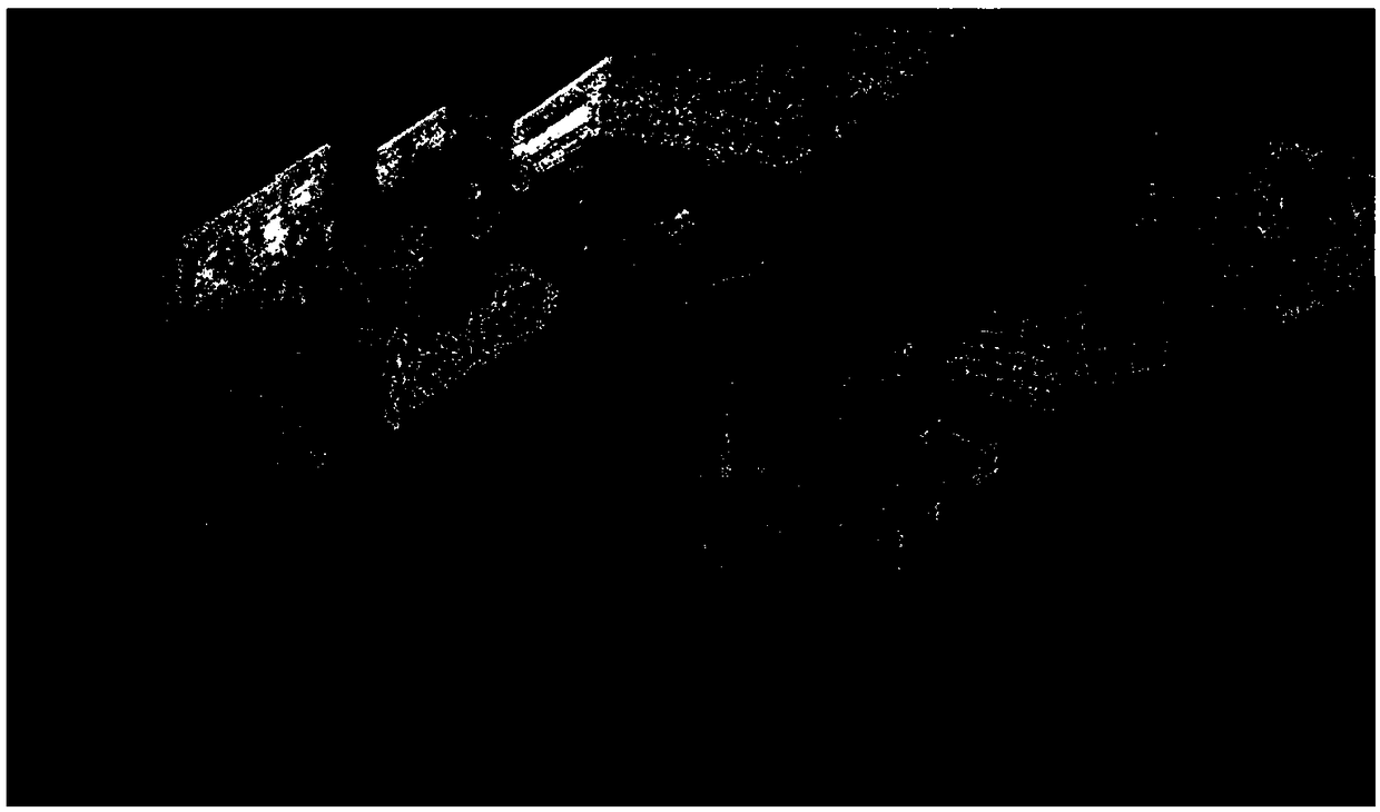 Rod-shaped object recognition-based mobile robot self-positioning system