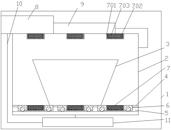 Water vapor system structure and method applied to mineral water steaming oven based on TRIZ