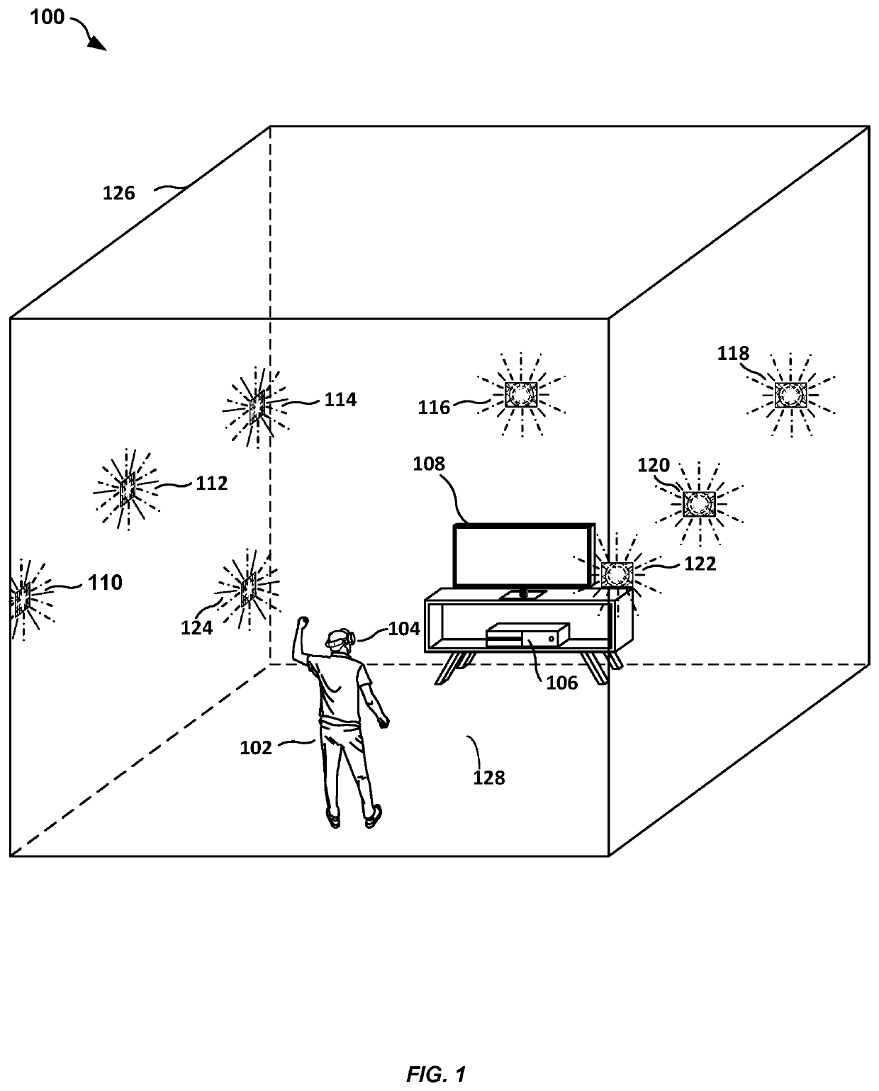 Thermopile array fusion tracking