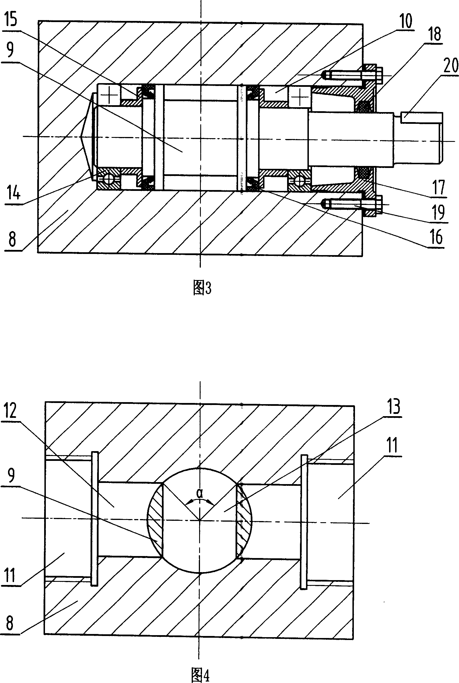 Shaped vulcanizing method of vibrating rubber tire and exciting device