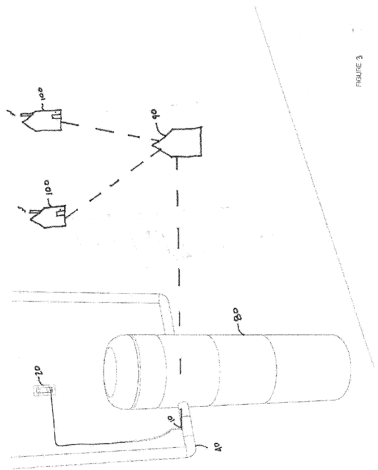 Monitoring system for a central vacuum assembly