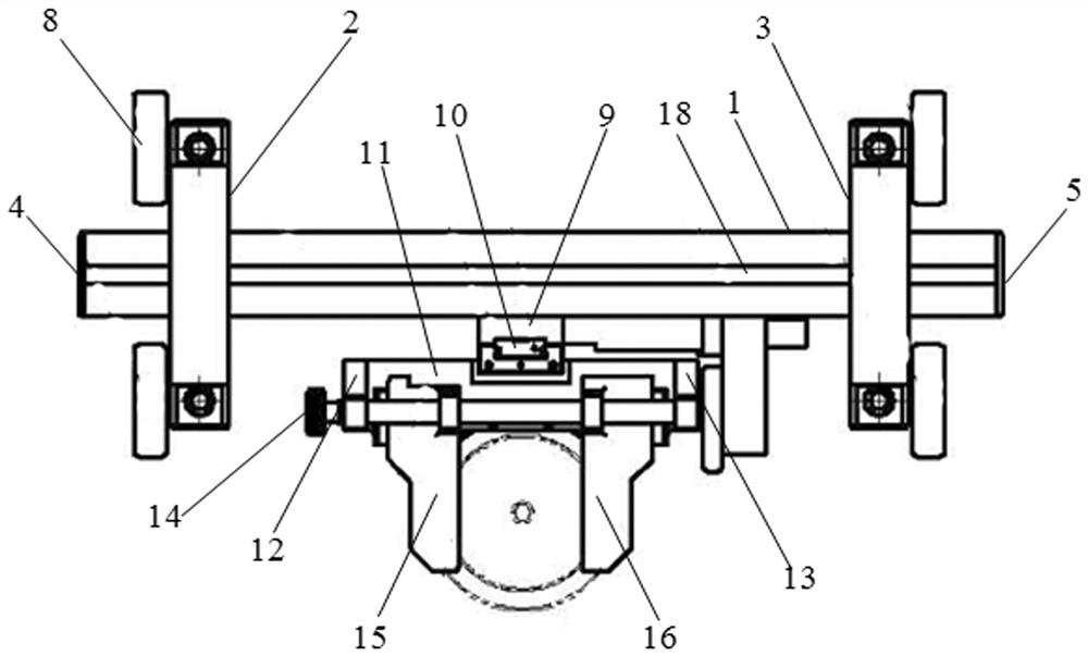 Steel plate handheld ultrasonic detection device