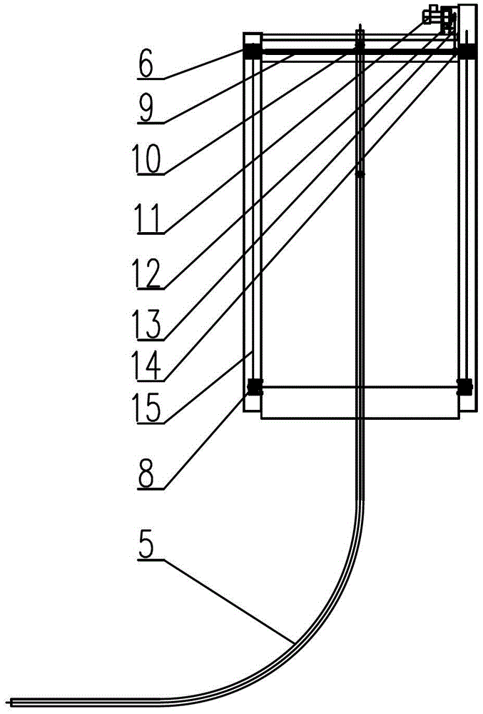 A lifting arc mobile parking equipment