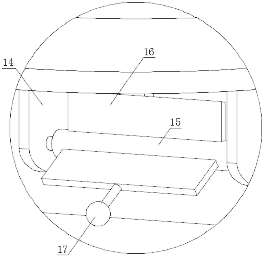 Decolorizing and filtering device in paracetamol preparation process and decolorizing and filtering method of decolorizing and filtering device