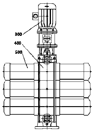 High pressure pump for sea water desalination