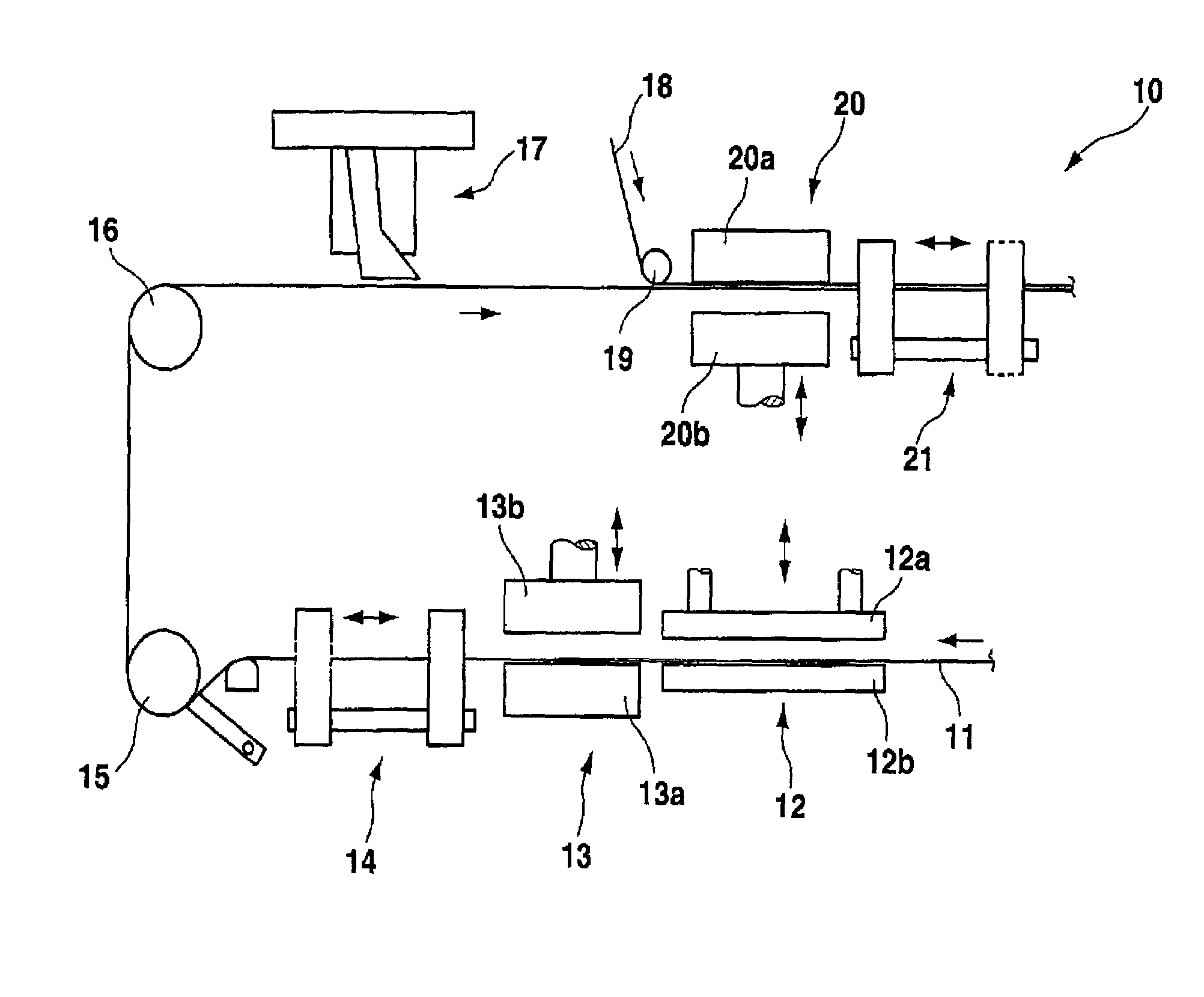 Method for controlling a blister packaging machine