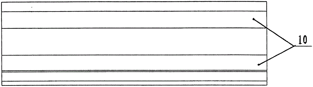 Buckle-type warning lamp preventing internal scattering