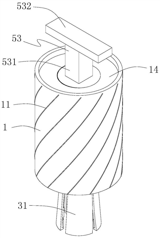 An orthopedic nail removal device