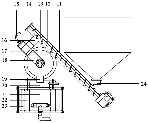 Solid fertilizer continuous dissolving and injecting all-in-one machine and control method thereof