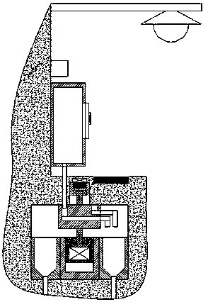 Novel oil and water collecting device