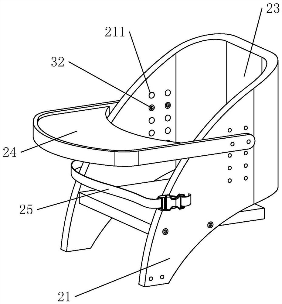 Children dining chair