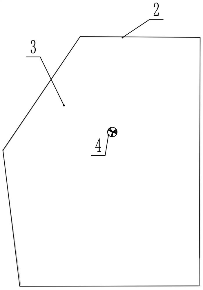 A construction method of envelope structure for protecting existing buildings inside foundation pit