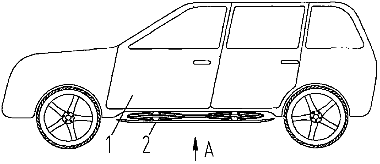 Single-degree-of-freedom vehicle trap escape apparatus