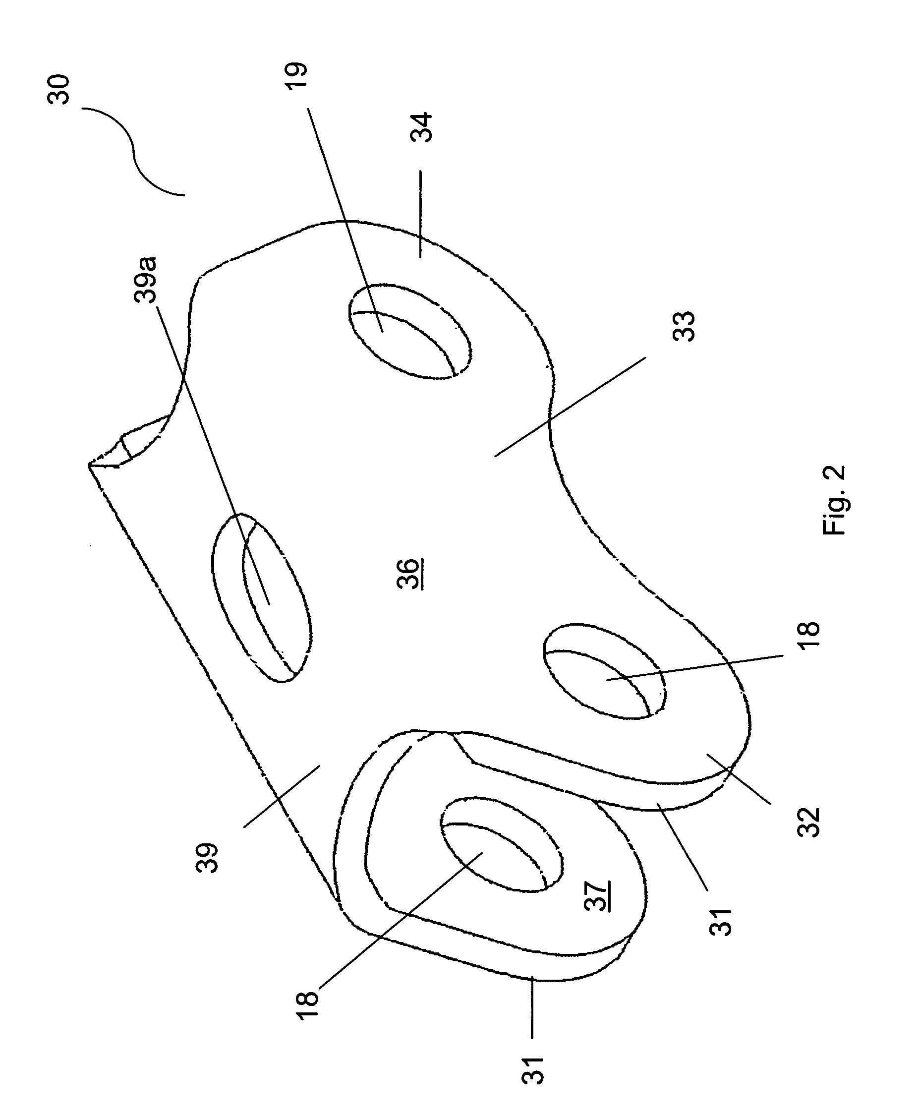 Bicycle chain with connected outer plates