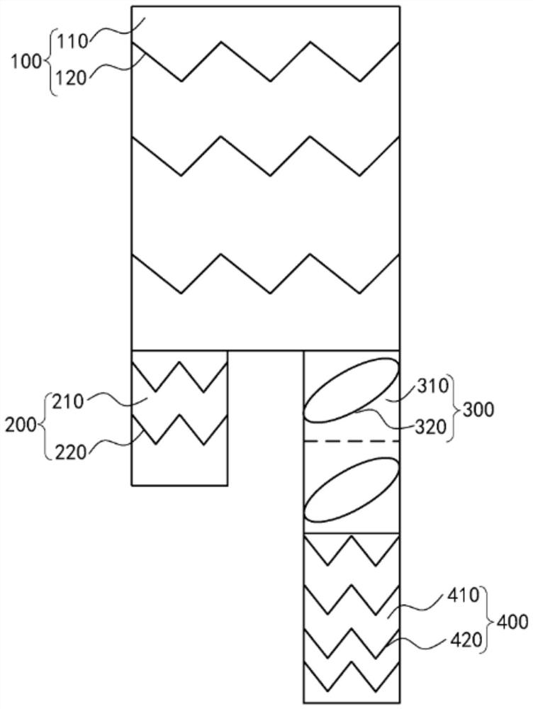 Stent artificial blood vessel