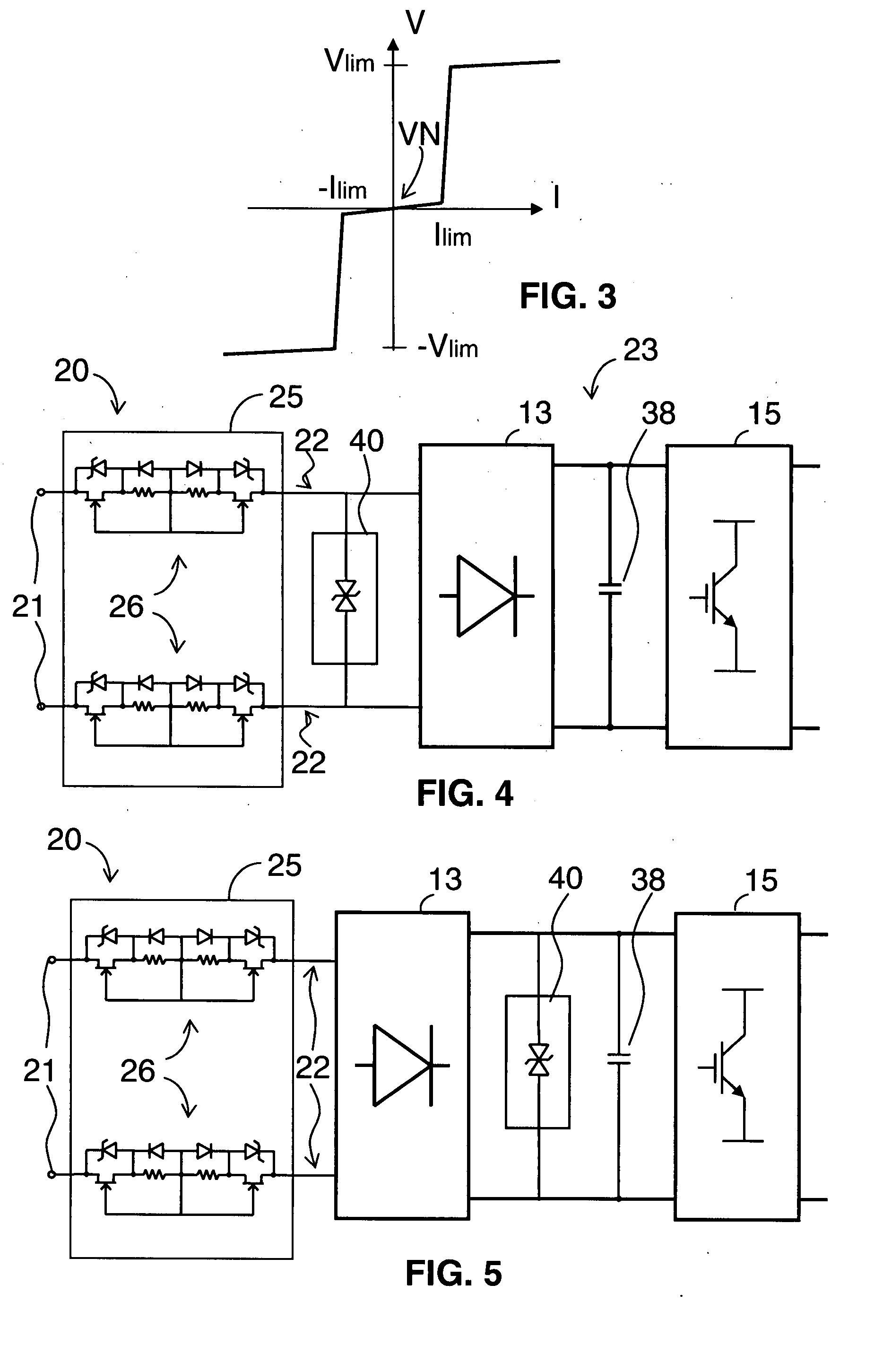 Voltage surge protection device and electronic circuit comprising one such a device