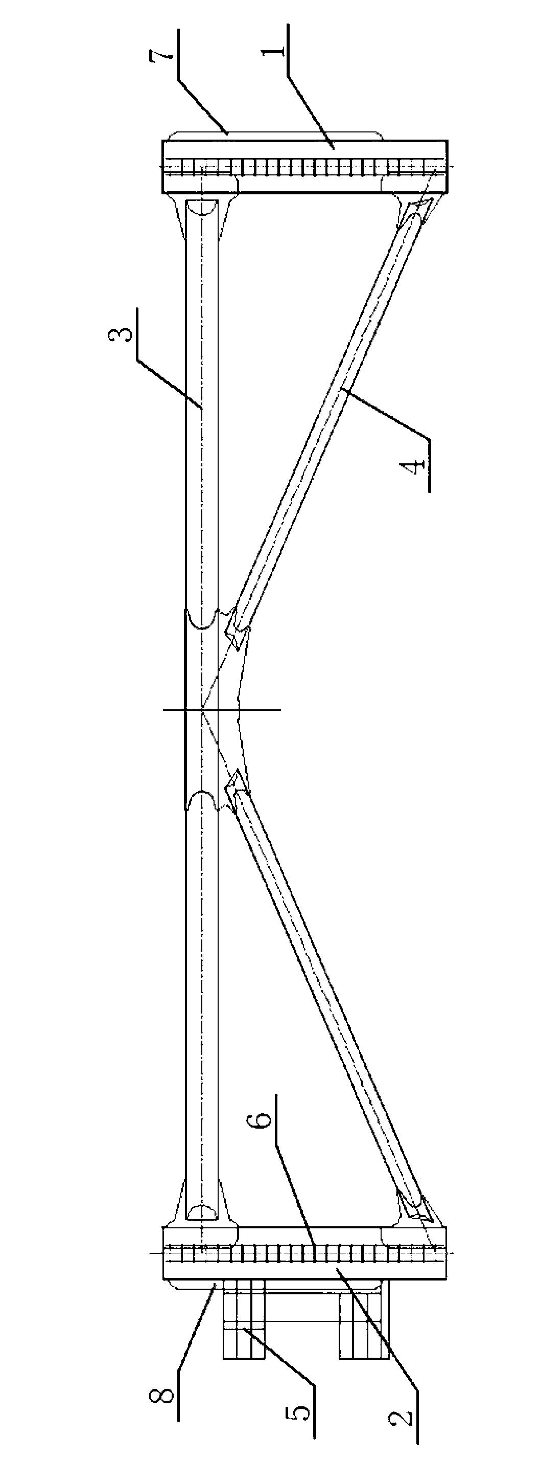 Crane heightening device and method
