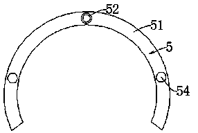 Automatic water accumulating irrigating device for road soil-fixation seedlings