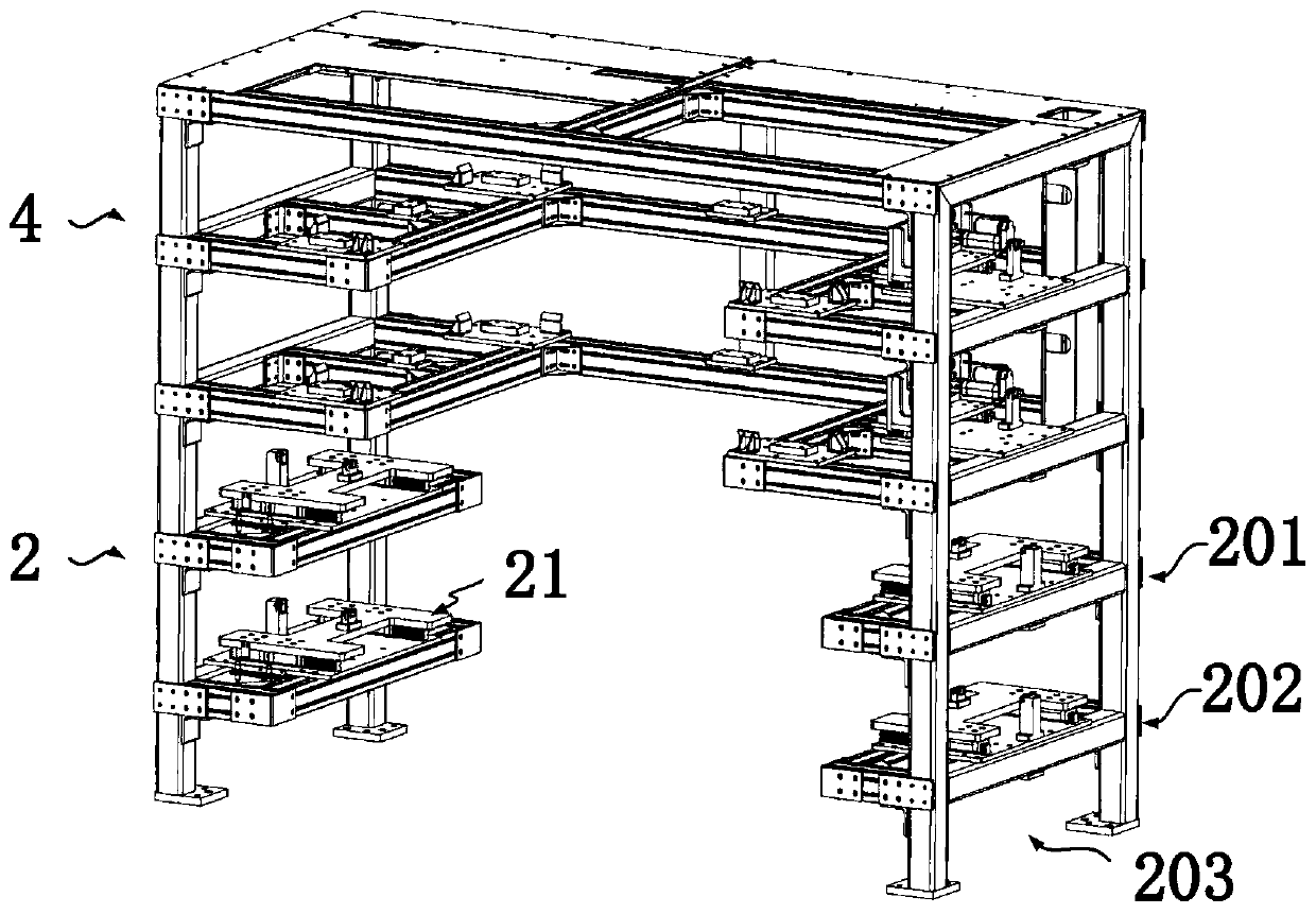 Battery replacing system, battery replacing method and battery replacing station